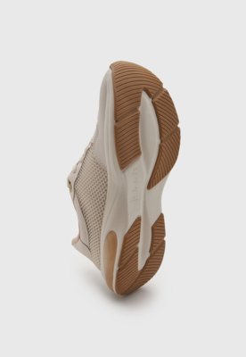 Tênis Feminino Modare Cadarço Têxtil Off-White
