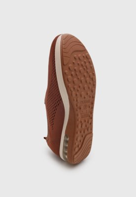 Tênis Feminino Modare Slip On Textil Marrom