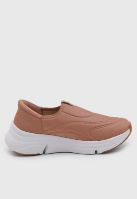 Tênis Feminino Modare Slip On Textil Nude