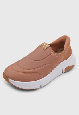 Tênis Feminino Modare Slip On Textil Nude