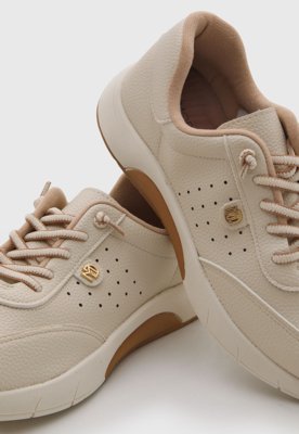 Tênis Feminino Modare Texturizado Nude