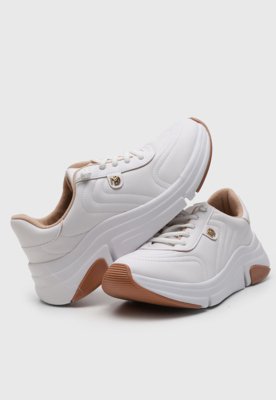 Tênis Feminino Modare com Cadarço Branco
