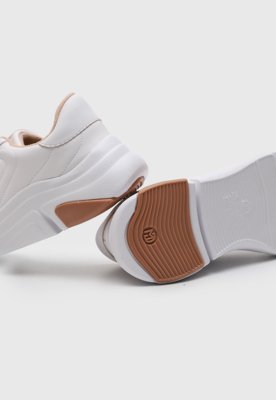 Tênis Feminino Modare com Cadarço Branco