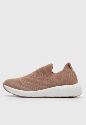 Tênis Slip On Modare Textil Nude