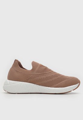 Tênis Slip On Modare Textil Nude