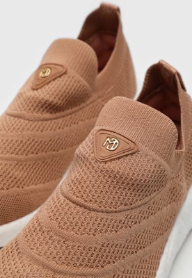 Tênis Slip On Modare Textil Nude