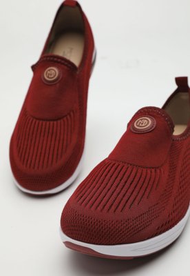 Tênis Slip On Modare Texturizado Vinho