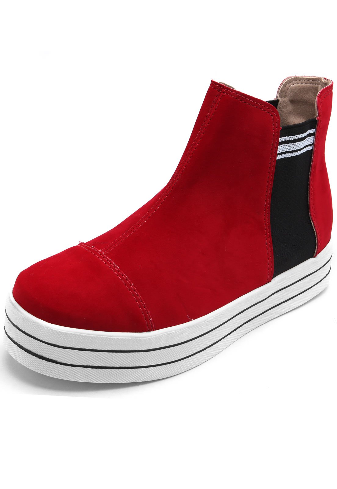 bota flatform moleca