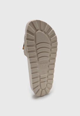 Rasteira Feminina Moleca Pins Bege