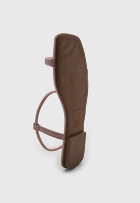 Rasteira Feminina Moleca Tiras Cruzadas Rosa
