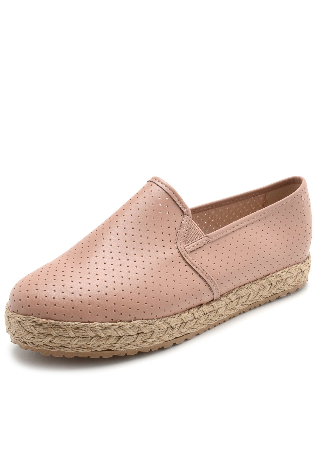 slip on moleca nude