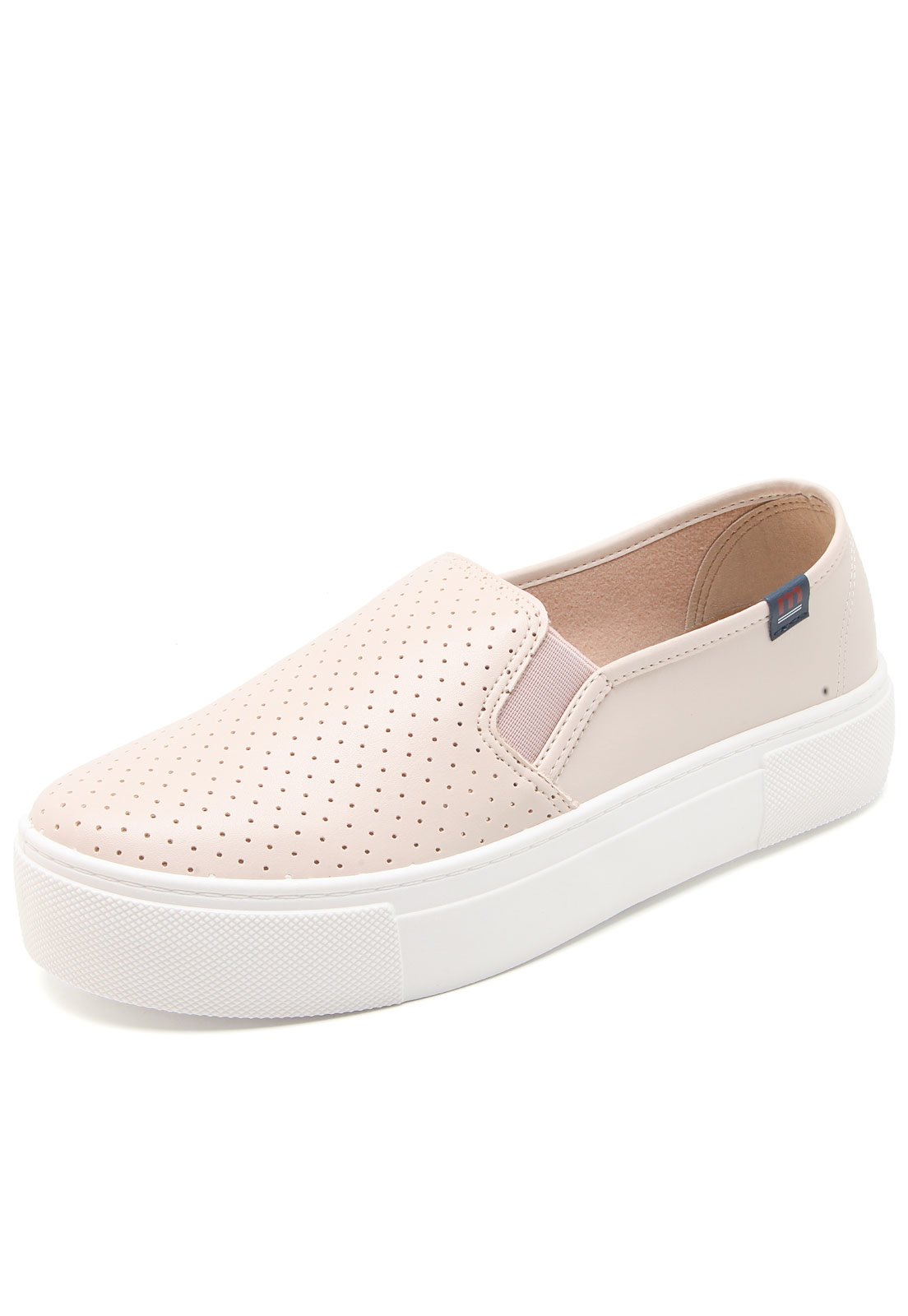 slip on moleca nude