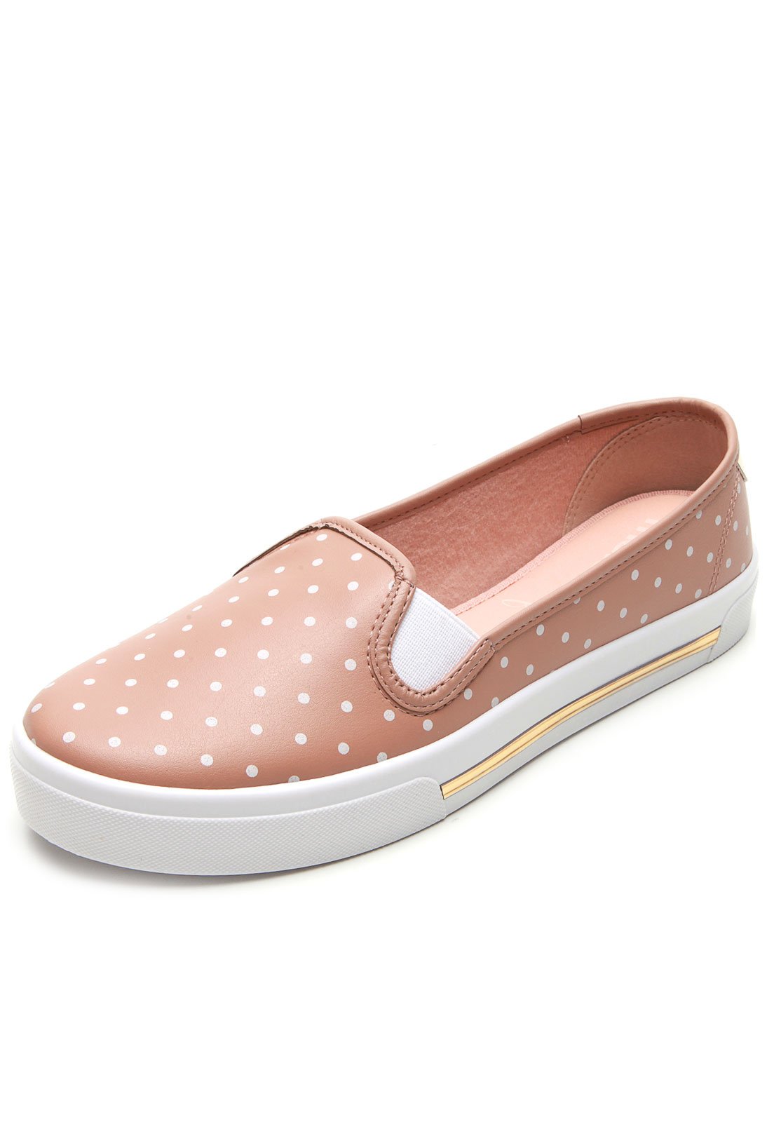 slip on moleca nude