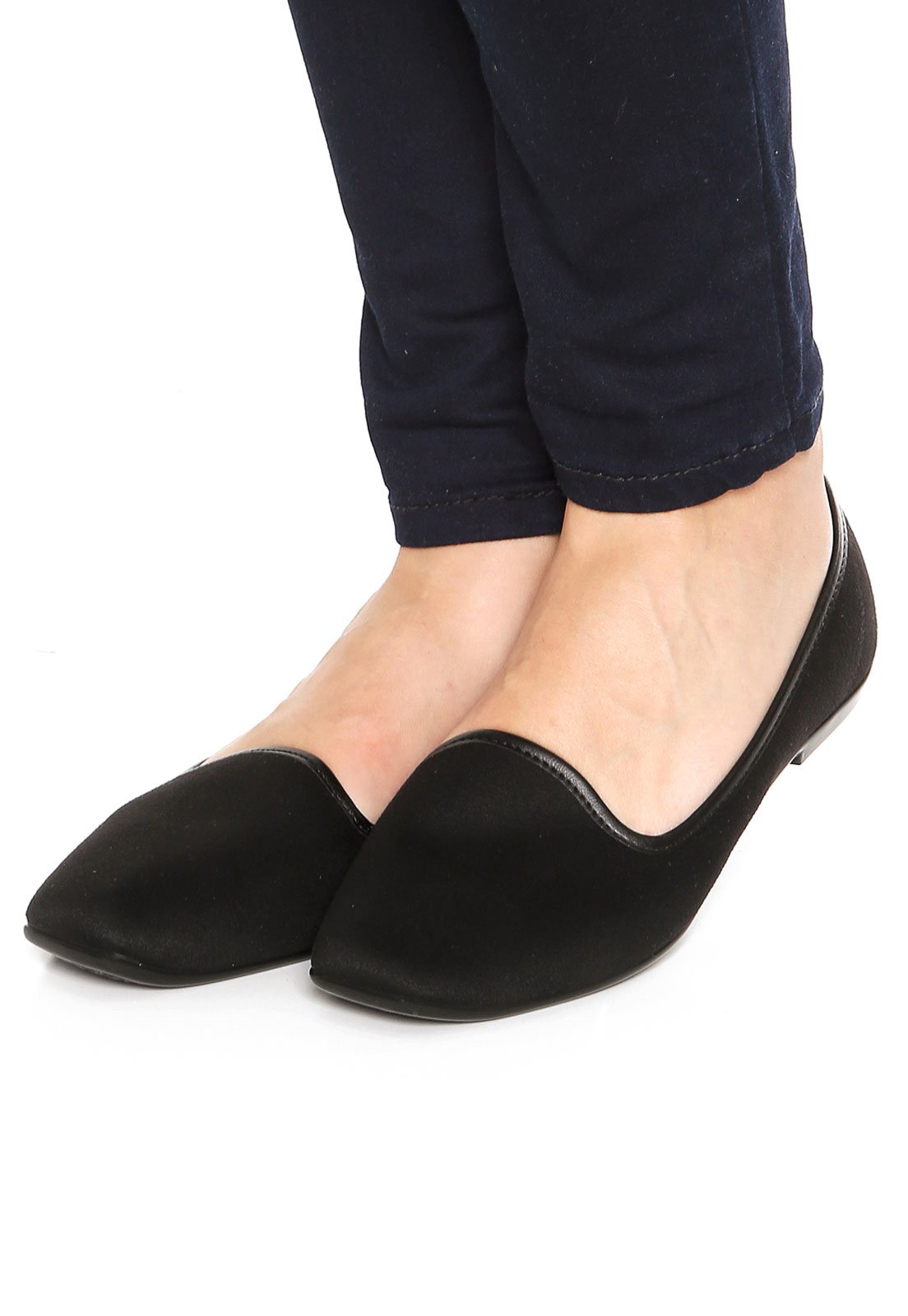 slipper moleca preto