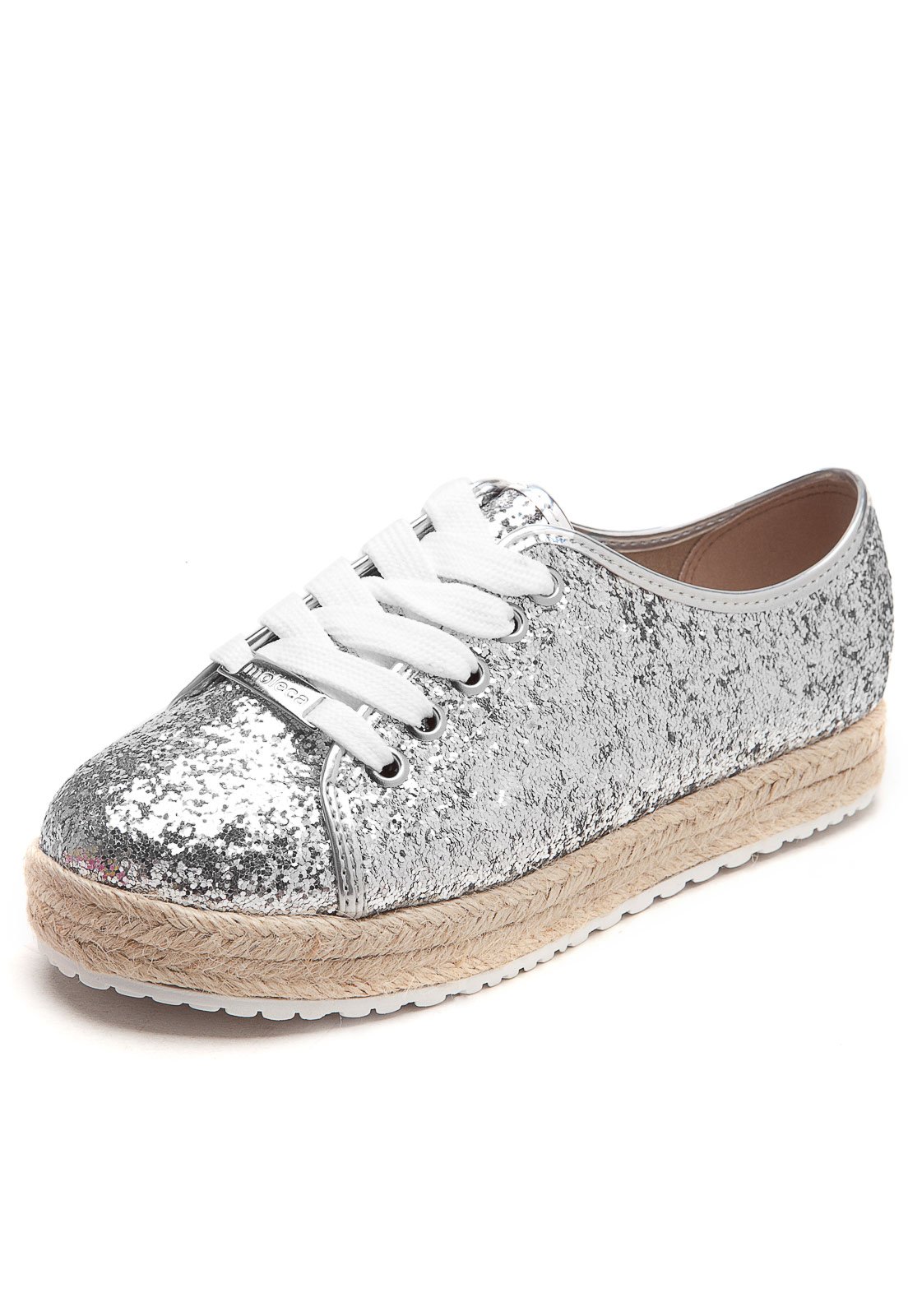 tenis glitter prata