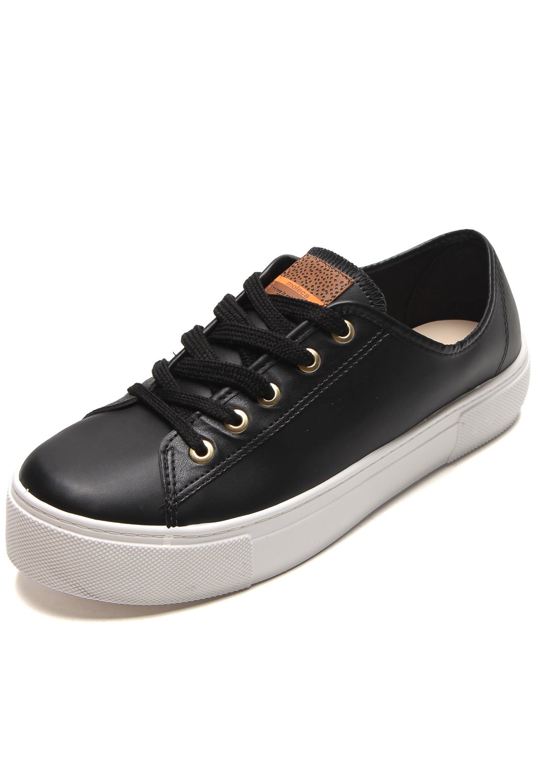 tenis moleca liso preto