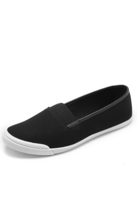 tenis moleca liso preto