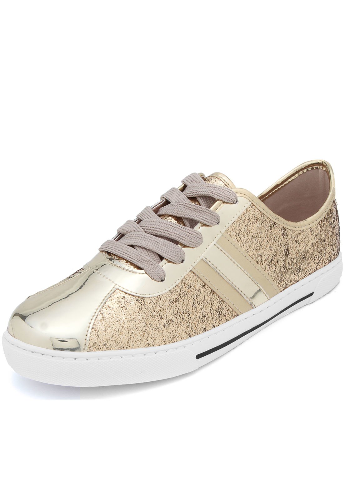 tenis moleca metalizado