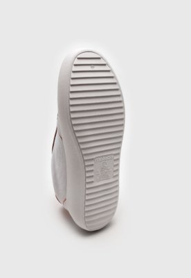 Tênis Feminino Moleca Listras Branco e Rosa