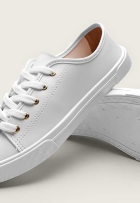 Tênis Moleca Liso Branco
