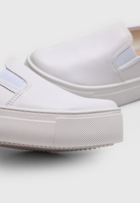 Tênis Moleca Liso Branco