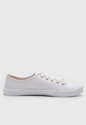 Tênis Moleca Liso Branco