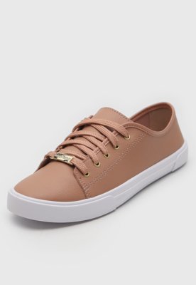 Tênis Moleca Liso Nude