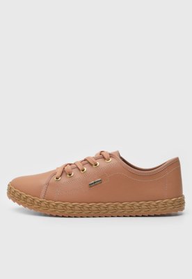 Tênis Moleca Liso Nude