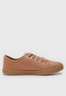 Tênis Moleca Liso Nude