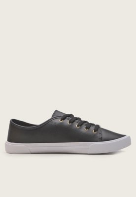 Tênis Moleca Liso Preto