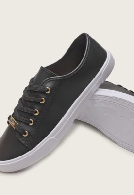 Tênis Moleca Liso Preto