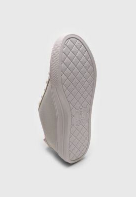 Tênis Moleca Recorte Off-White