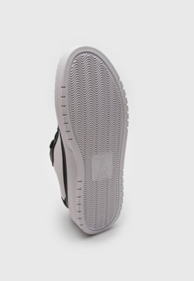 Tênis Moleca Recortes Off-White