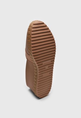 Tênis Slip On Moleca Liso Nude