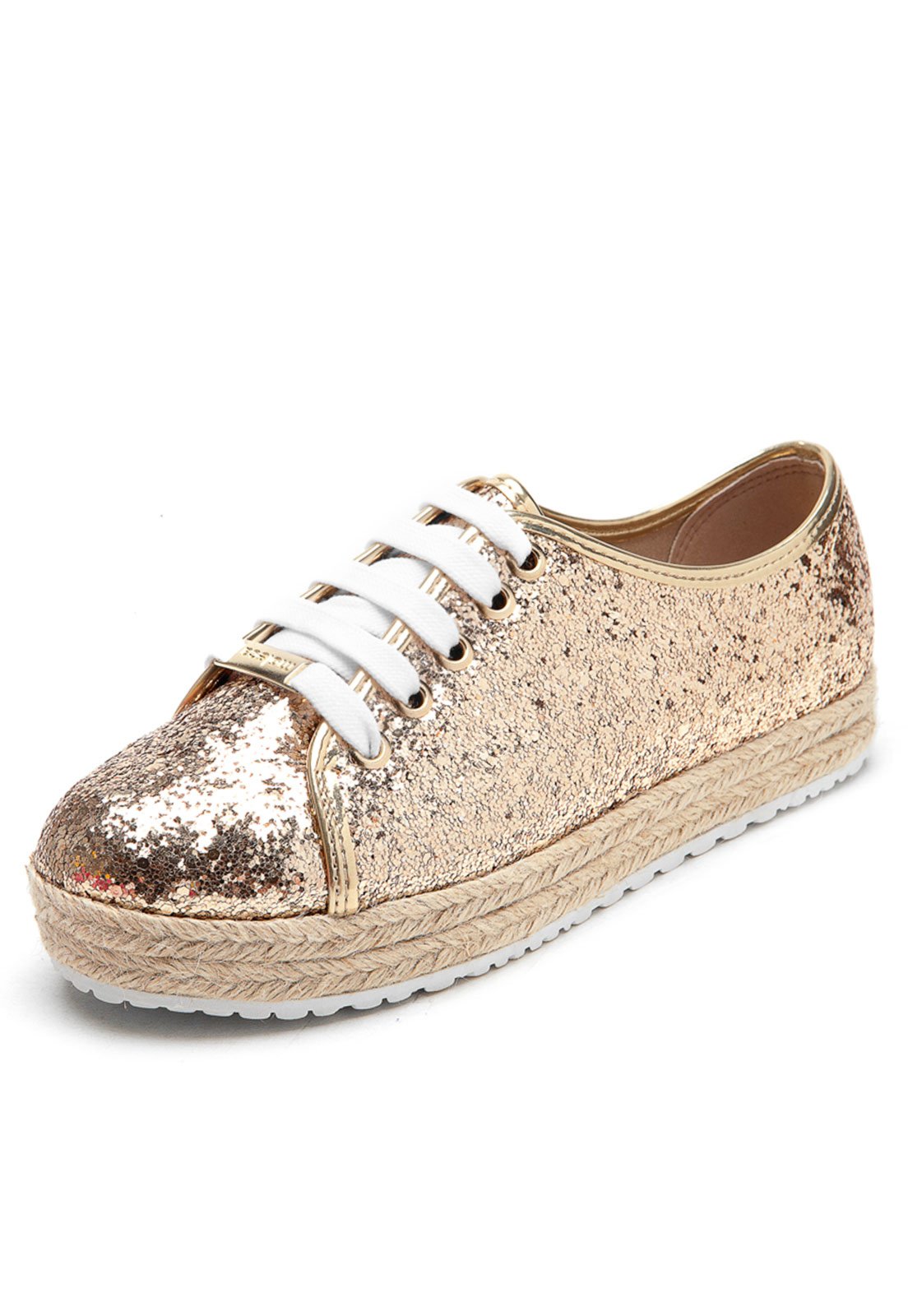 Tênis moleca best sale com glitter