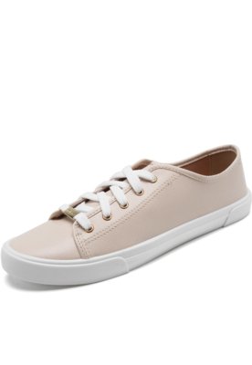 Tênis Moleca Amarração Off-White Menor preço em Tênis Moleca Amarração Off-White
