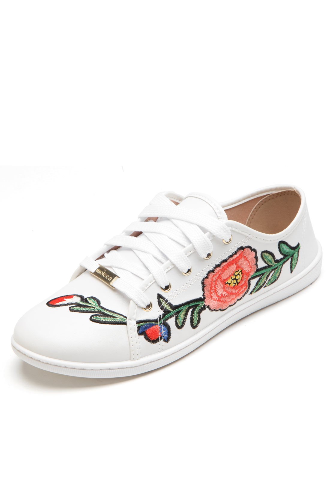 Tenis hot sale moleca floral