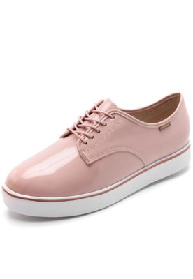 Tenis clearance rose verniz