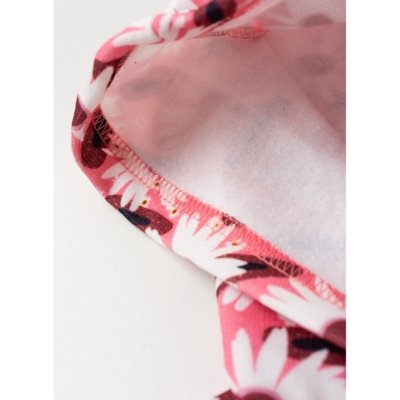 Conjunto Inverno Menina Rosa Claro Jaqueta com Capuz e Calça em Moletom Florido