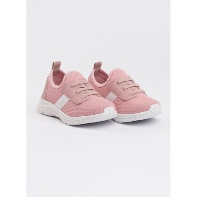 Tênis Infantil Molekada Rosa Flex Conforto