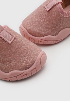 Tênis Infantil Molekinha Têxtil Rosa