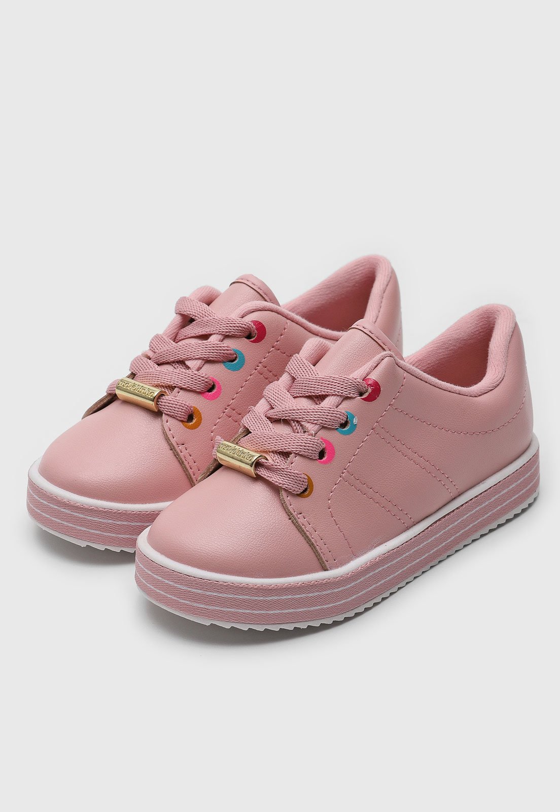 Tenis molekinha sale infantil rosa