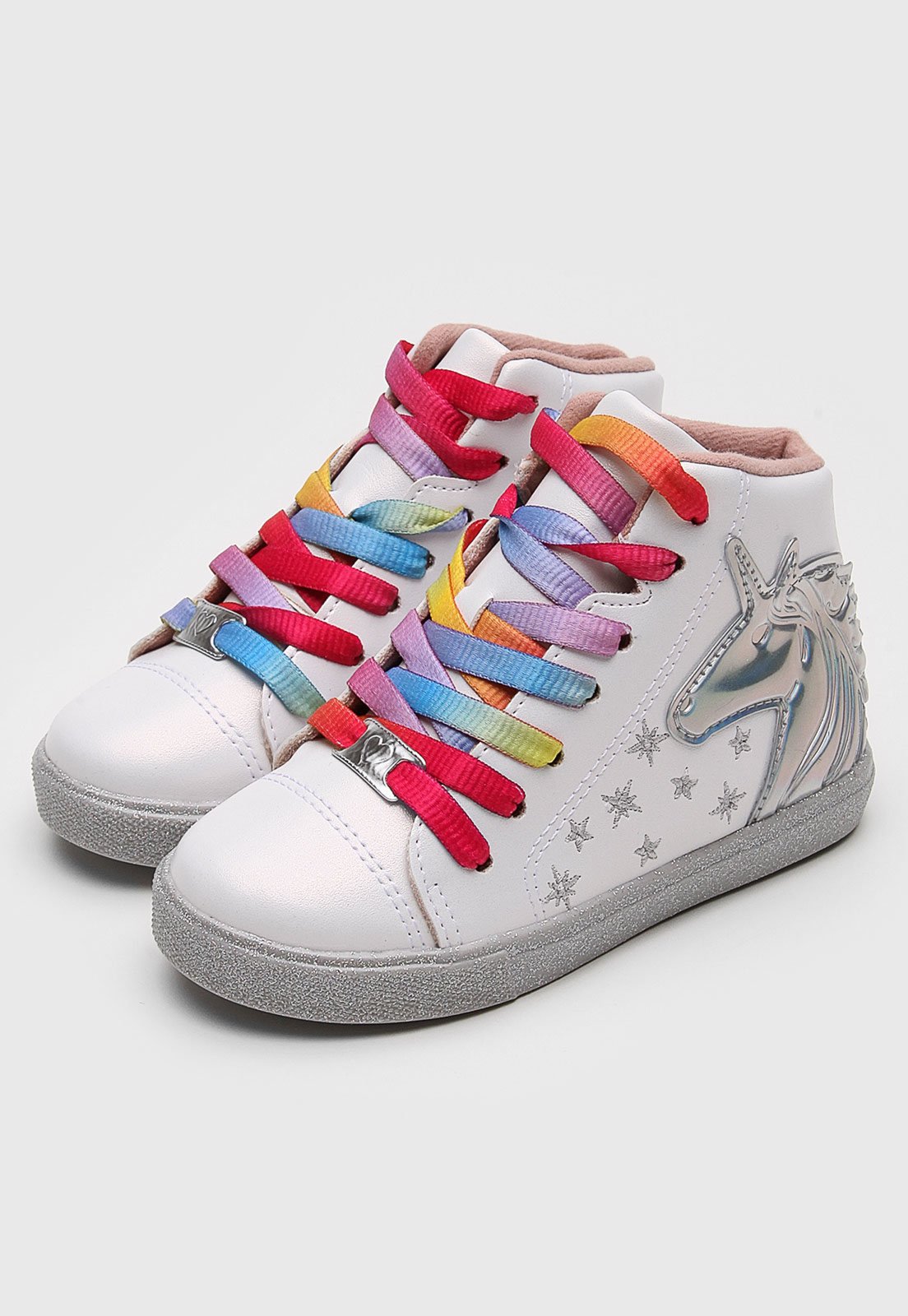 Tenis infantil hot sale molekinha unicornio