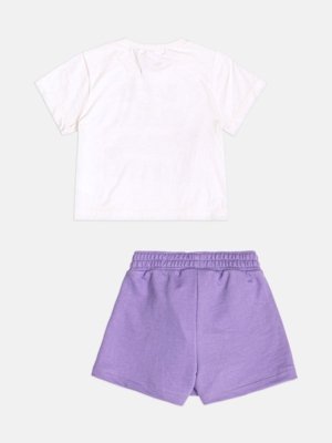 Conjunto Infantil Menina Roxo da Hello Kitty e Amigos