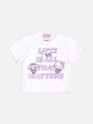 Conjunto Infantil Menina Roxo da Hello Kitty e Amigos