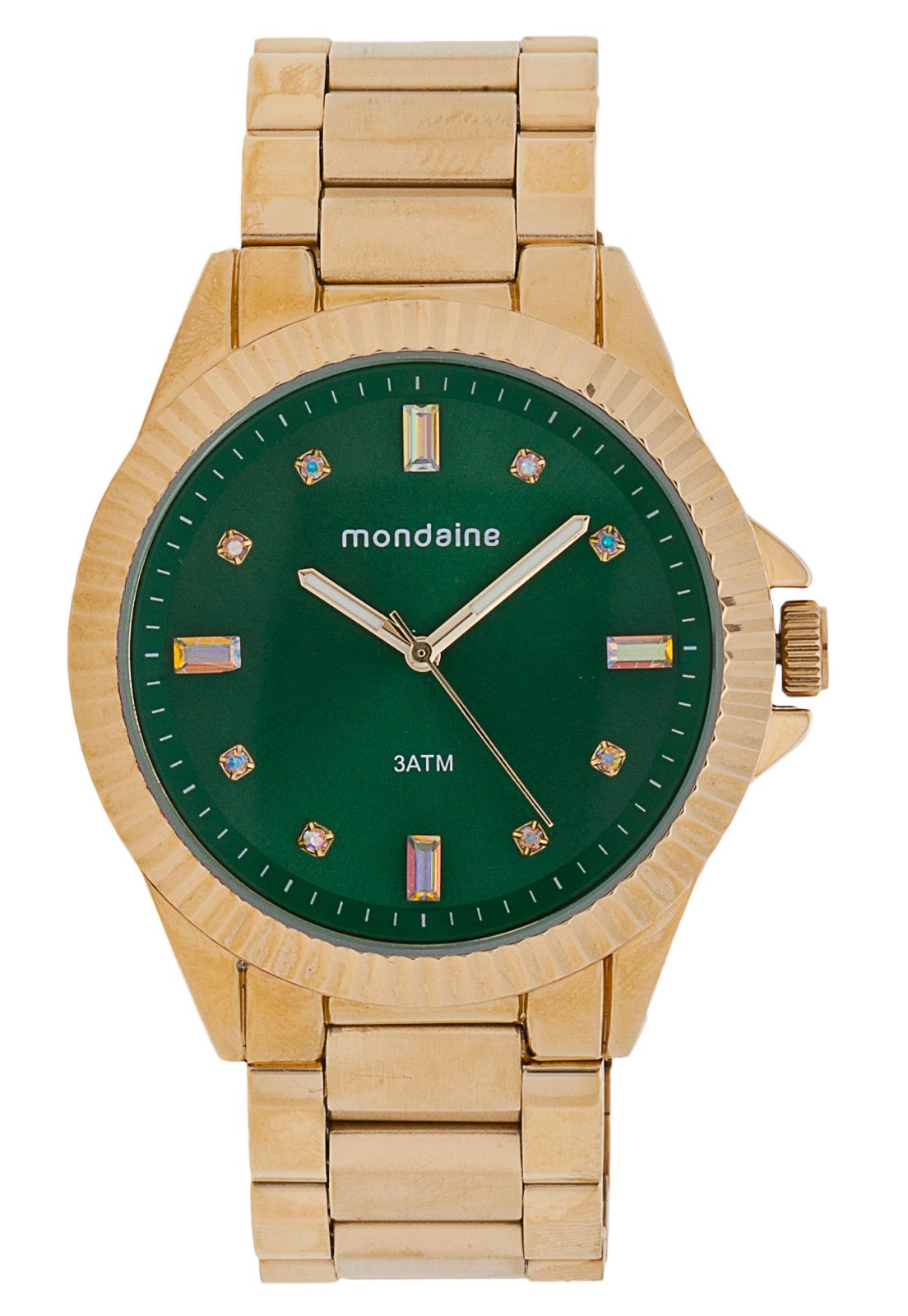 mondaine 3atm dourado