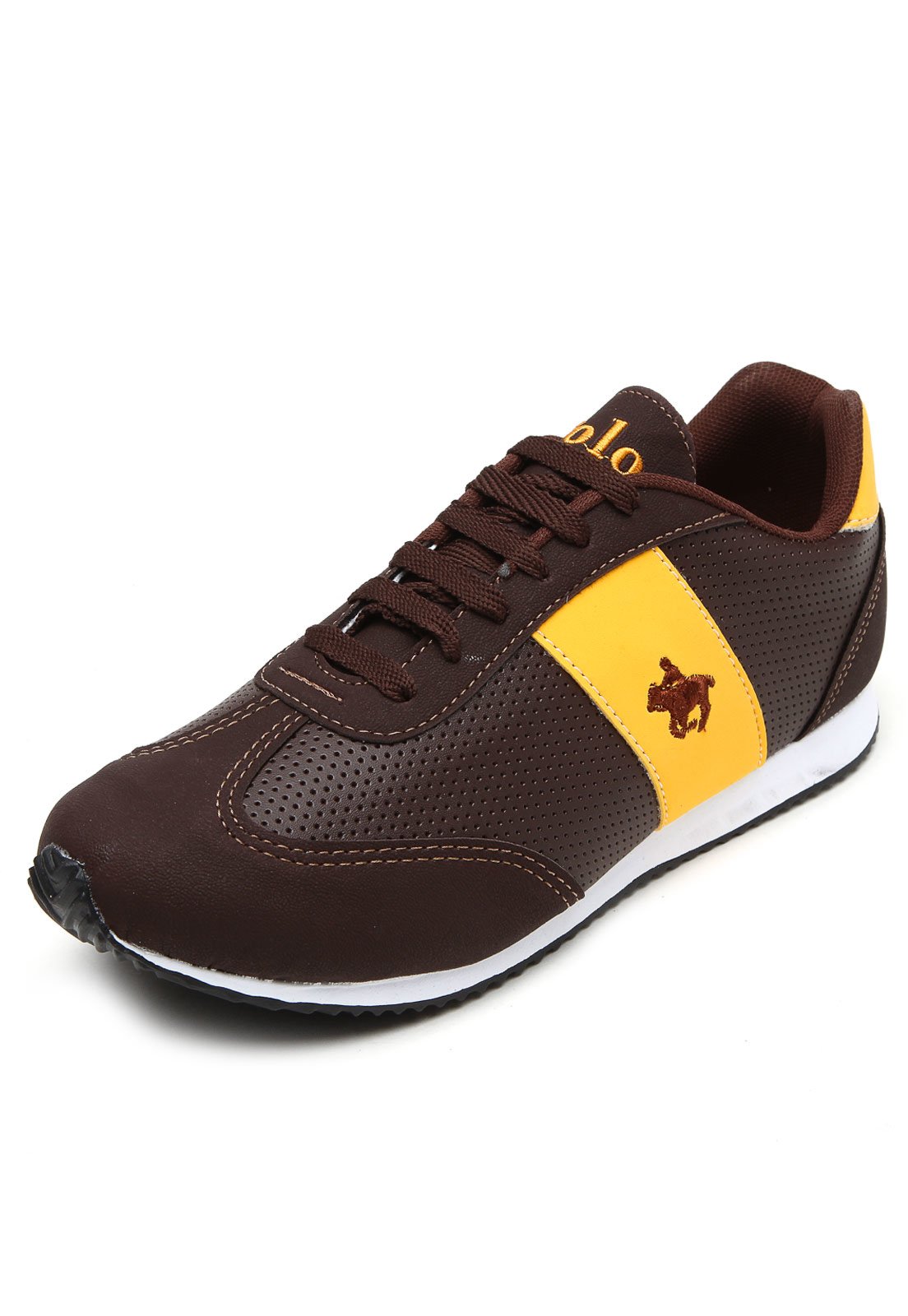 tenis polo amarelo