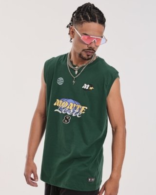 Regata Oversized Estampada - 8 Verde