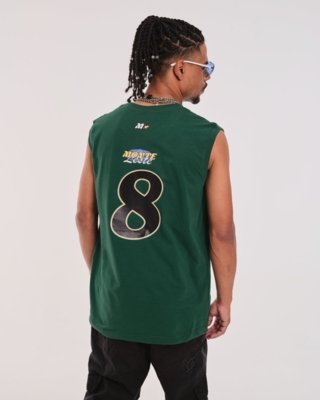 Regata Oversized Estampada - 8 Verde
