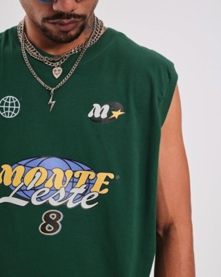 Regata Oversized Estampada - 8 Verde